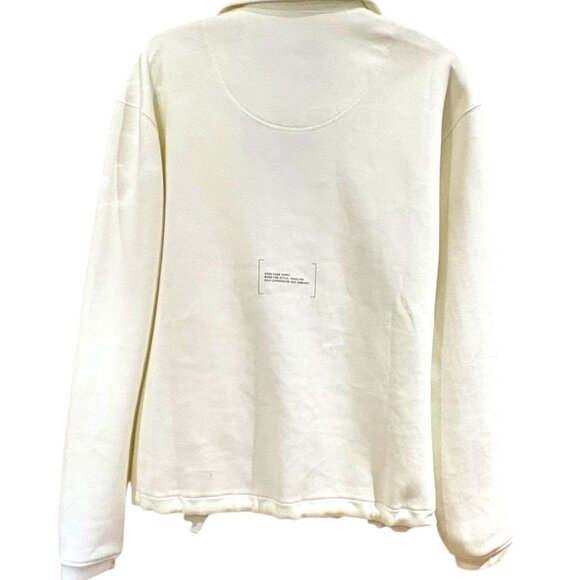 ADIDAS Men's Button Up Coach Jacket Off-White Size Smal1 - Picture 5 of 13